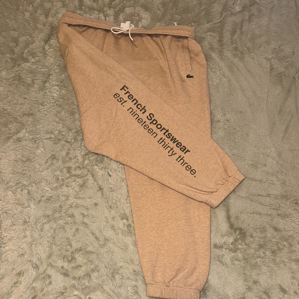 Lacoste Men’s Beige Joggers